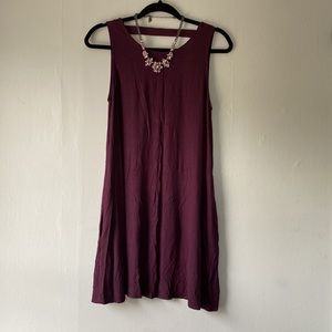 Privett Back Detail Knit Dress WITH POCKETS